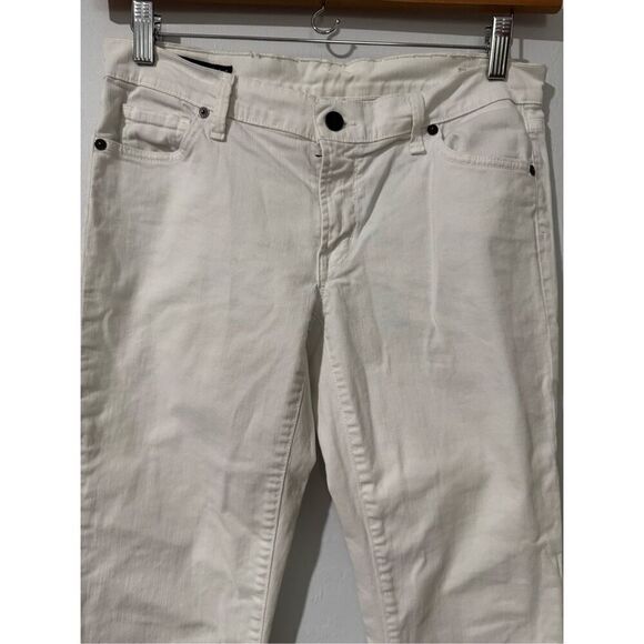 Citizens of Humanity Kelly stretch low waist bootcut white jeans 30 - Picture 6 of 9